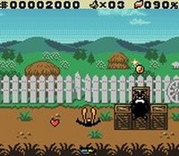 une photo d'Ã©cran de Daffy Duck - Un Tresor de Canard sur Nintendo Game Boy Color